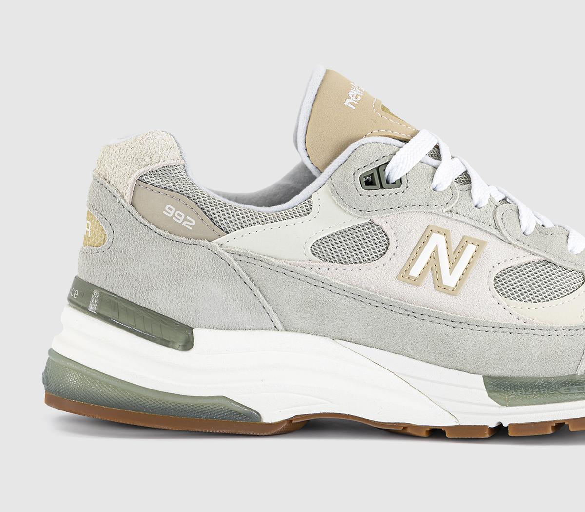 New Balance 992 'Made in USA' Trainers Olivine - Men's Trainers