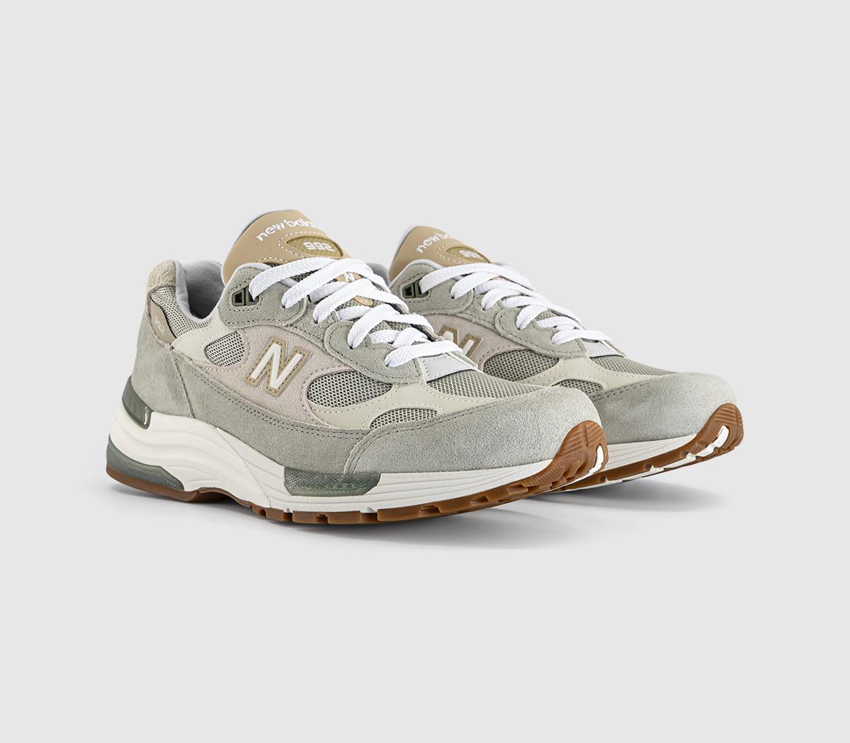 New Balance 992 'Made in USA' Trainers Olivine - Men's Trainers