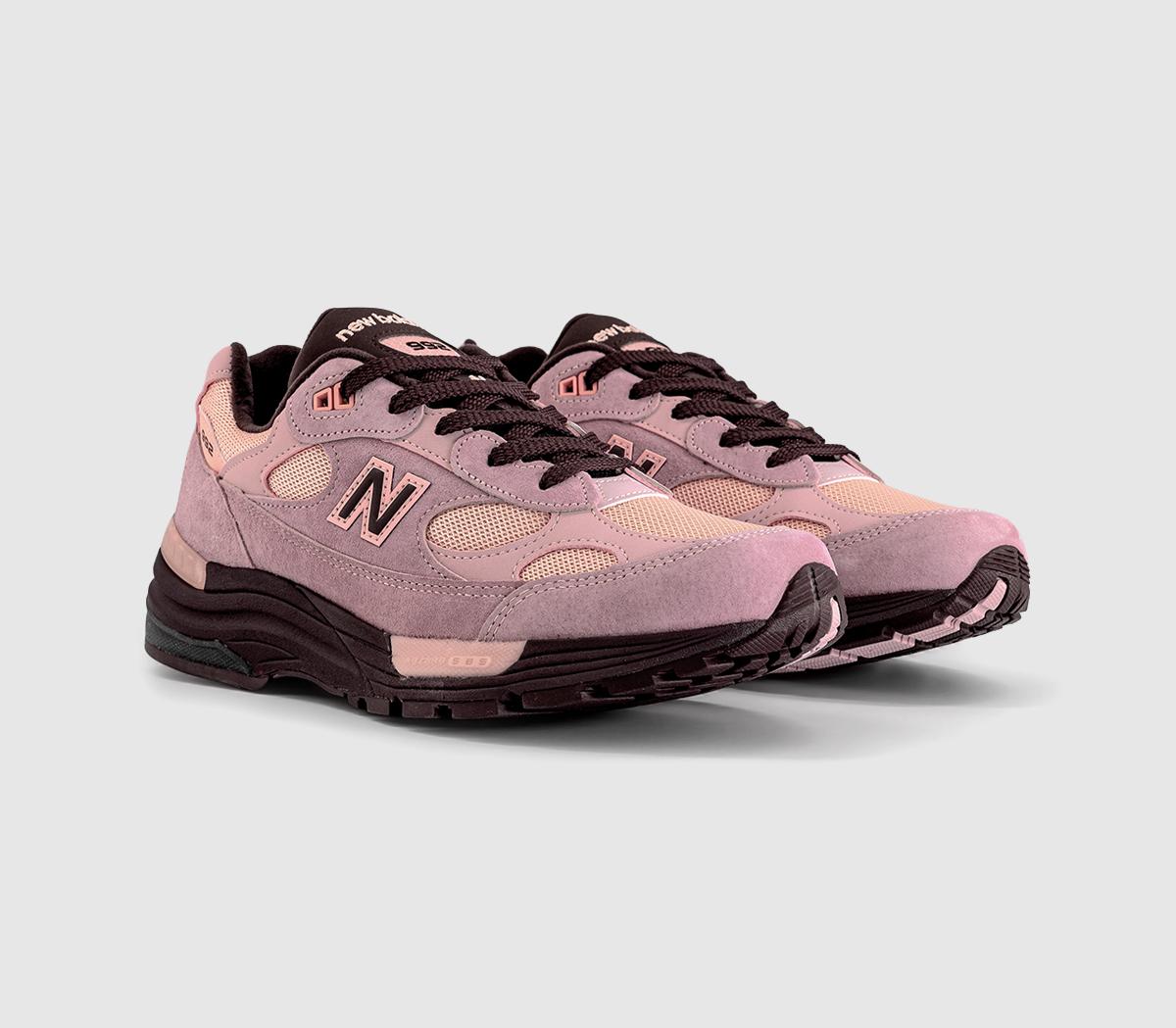 New BalanceM992 Made in USA TrainersPink Brown