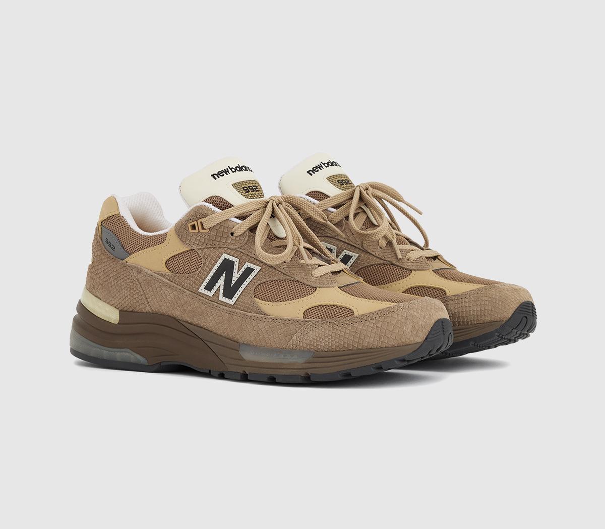 New Balance 992 'Made in USA' Trainers Driftwood - Men's Trainers