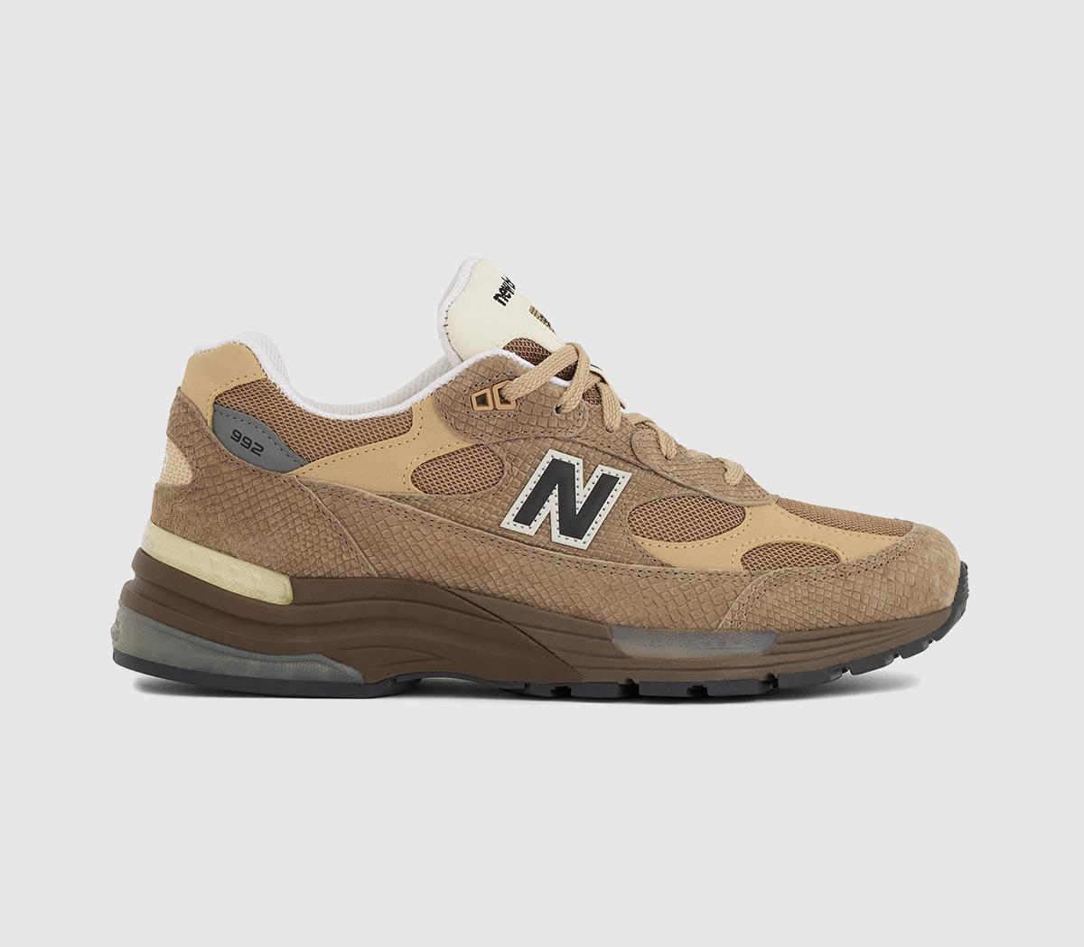 New Balance 992 'Made in USA' Trainers Driftwood - Men's Trainers
