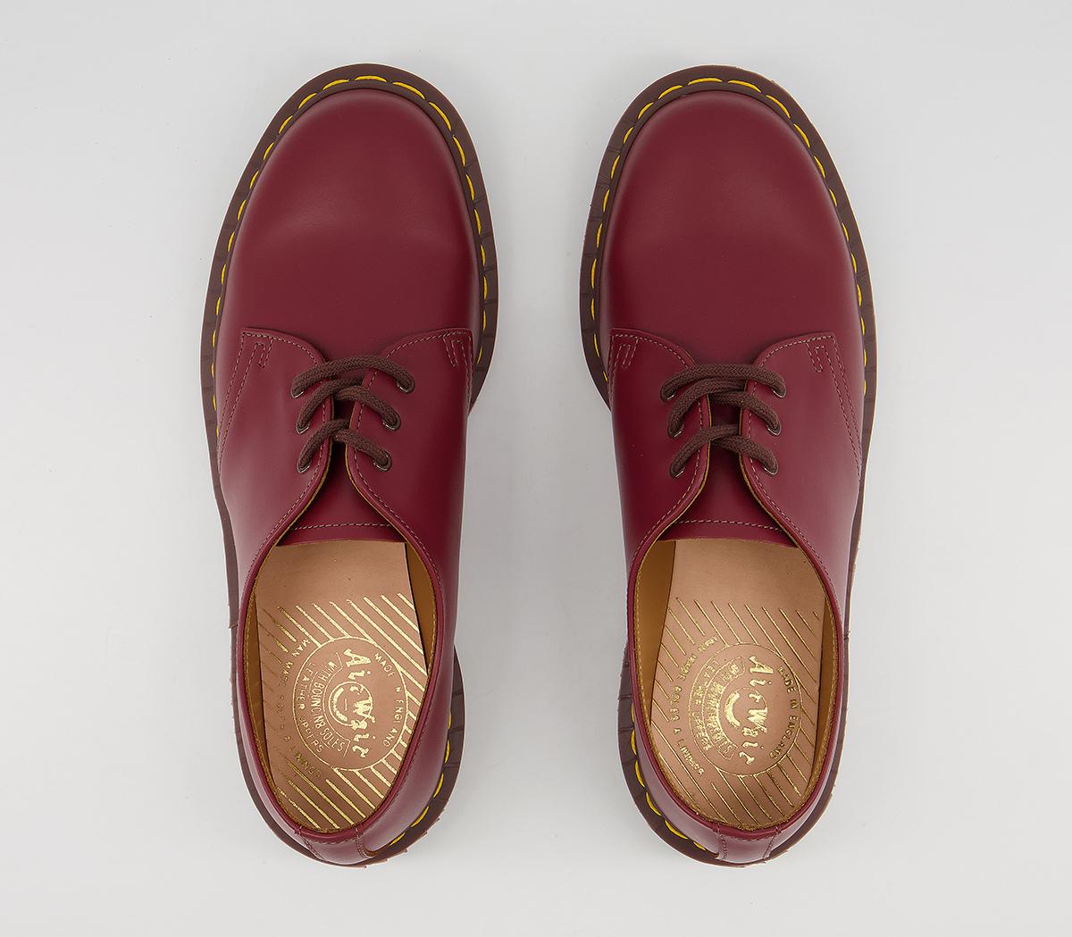 Dr. Martens Mie Vintage 3 Eye Shoes Dr. Martens Mie Vintage 3 Eye Shoes Oxblood Quilon