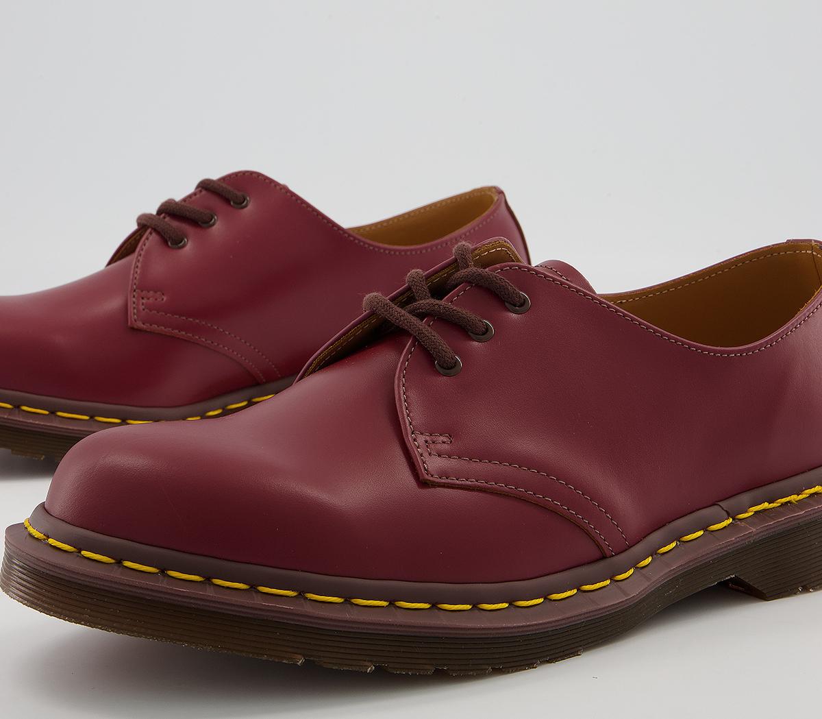 Dr. Martens Mie Vintage 3 Eye Shoes Dr. Martens Mie Vintage 3 Eye Shoes Oxblood Quilon