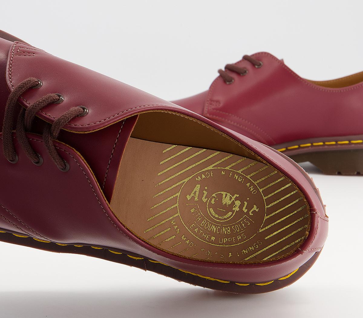 Dr. Martens Mie Vintage 3 Eye Shoes Dr. Martens Mie Vintage 3 Eye Shoes Oxblood Quilon