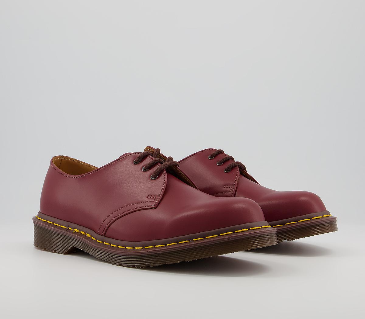Dr. Martens Mie Vintage 3 Eye Shoes Dr. Martens Mie Vintage 3 Eye Shoes Oxblood Quilon