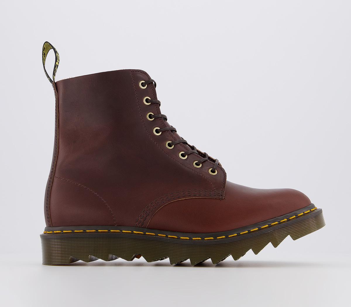 Dr. Martens1460 Pascal Ripple BootsDark Brown