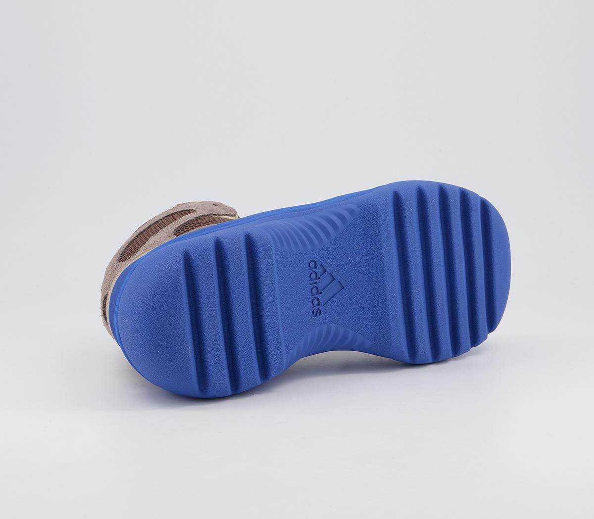 yeezy boots with blue bottom