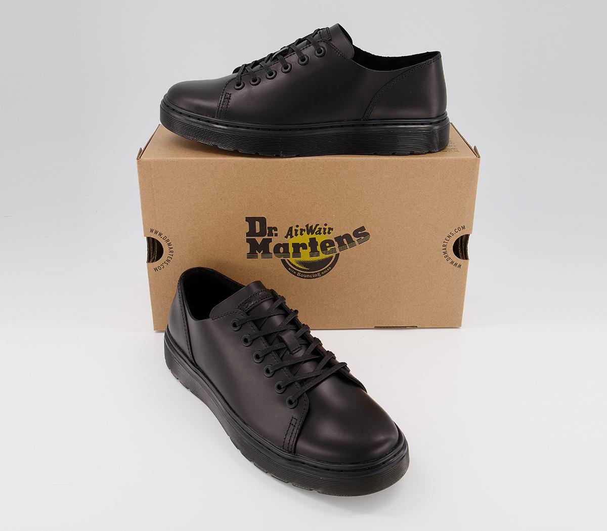 Martens Dante Eye Trainers Black Men's Casual Shoes