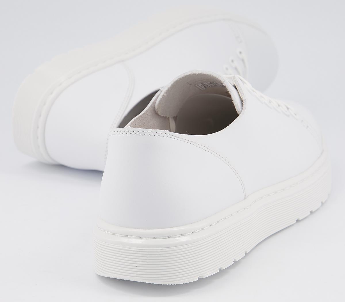 Martens Dante Eye Trainers White Men's Casual Shoes