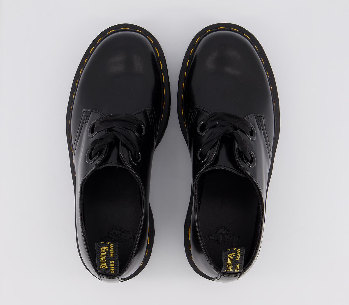 Dr. Martens Holly 2 Eye Shoes Black - Flat Shoes for Women