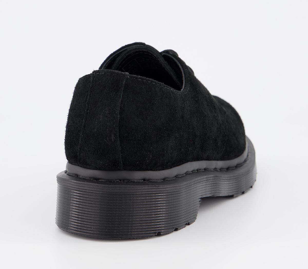Dr. Martens1461 3 Eye ShoeMono Black Soft Buck