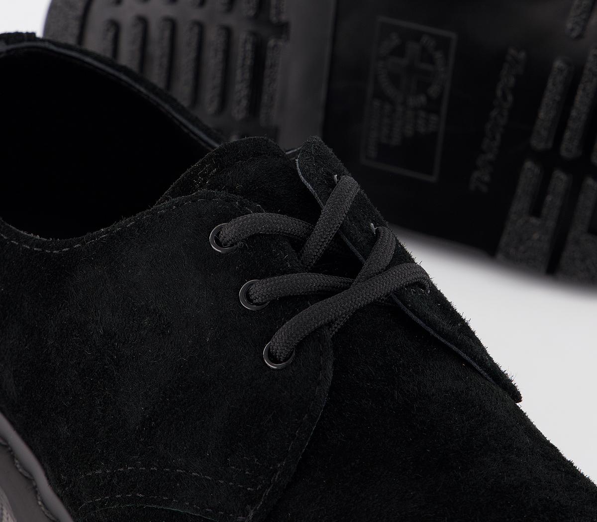 Dr. Martens1461 3 Eye ShoeMono Black Soft Buck