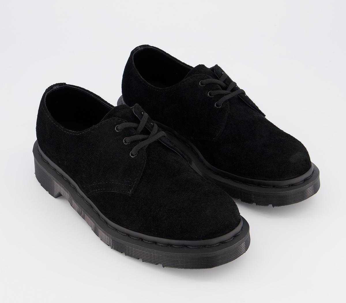 Dr. Martens1461 3 Eye ShoeMono Black Soft Buck