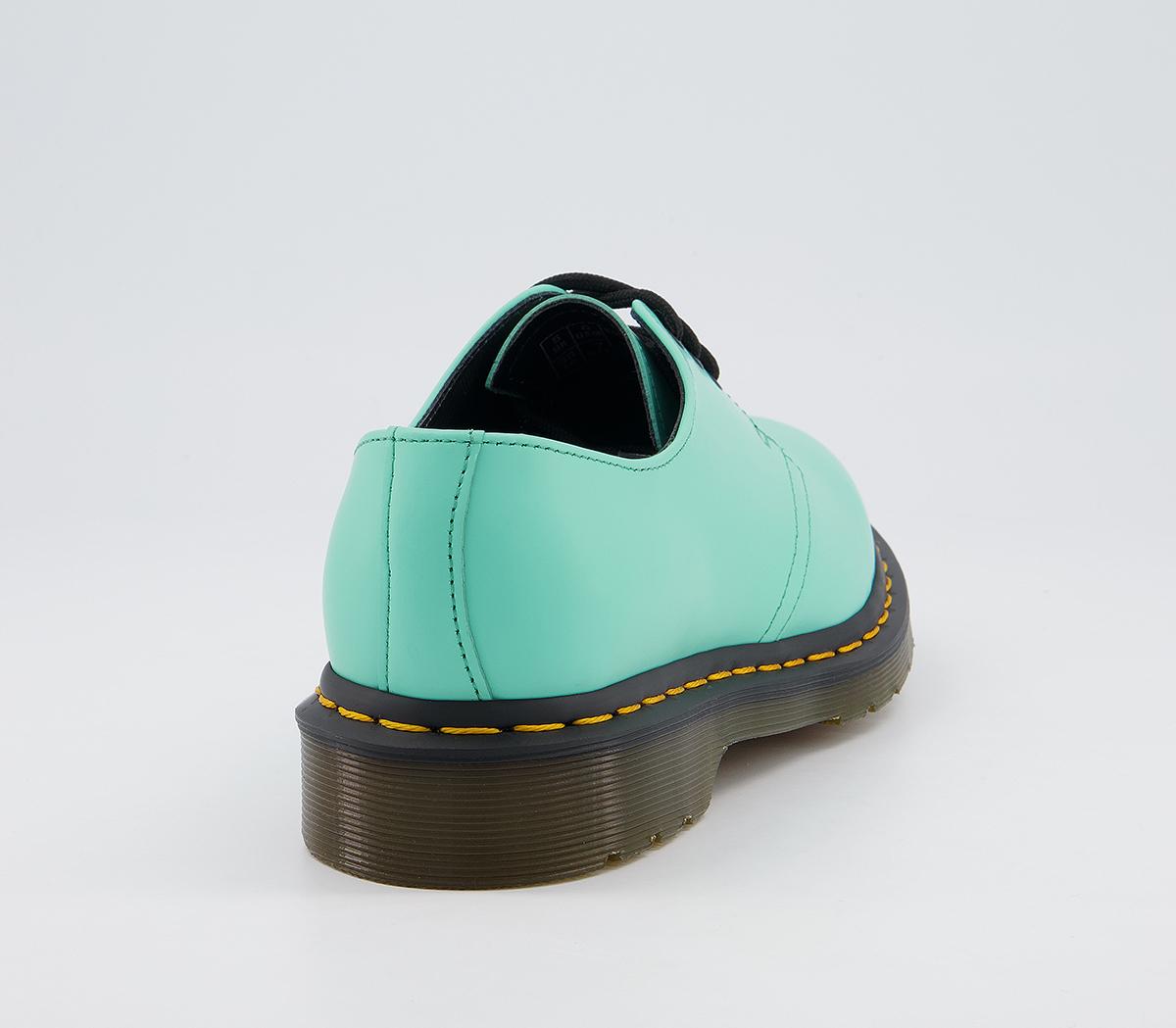 Dr. Martens 1461 3 Eyelet Shoes Dr. Martens 1461 3 Eyelet Shoes Peppermint Green