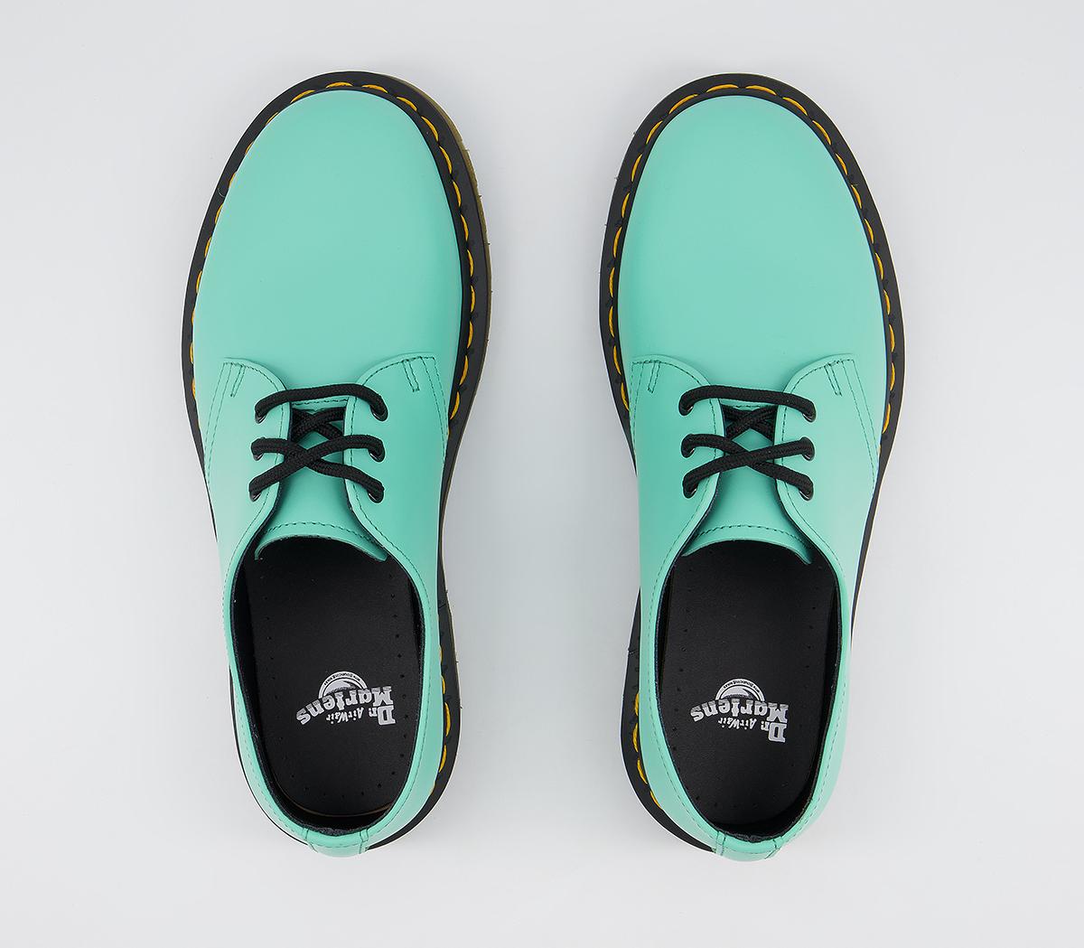 Dr. Martens 1461 3 Eyelet Shoes Dr. Martens 1461 3 Eyelet Shoes Peppermint Green