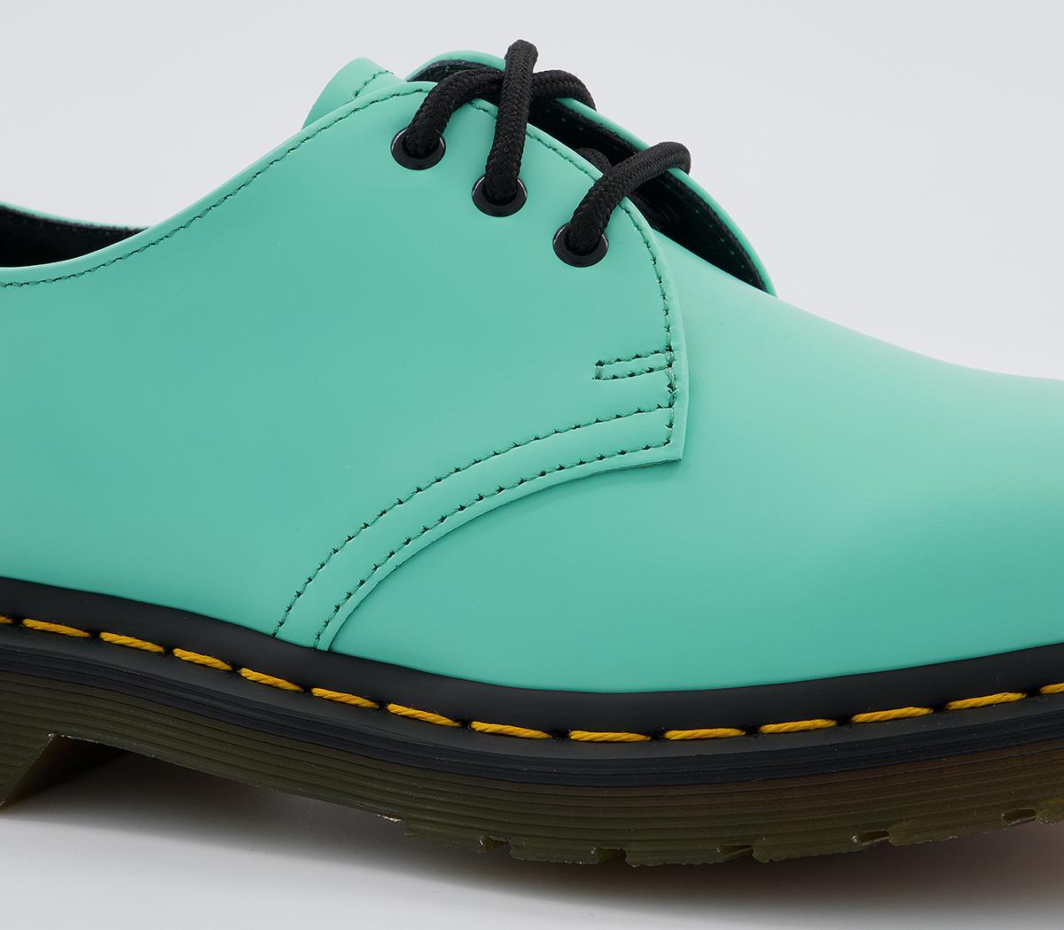 Dr. Martens 1461 3 Eyelet Shoes Dr. Martens 1461 3 Eyelet Shoes Peppermint Green