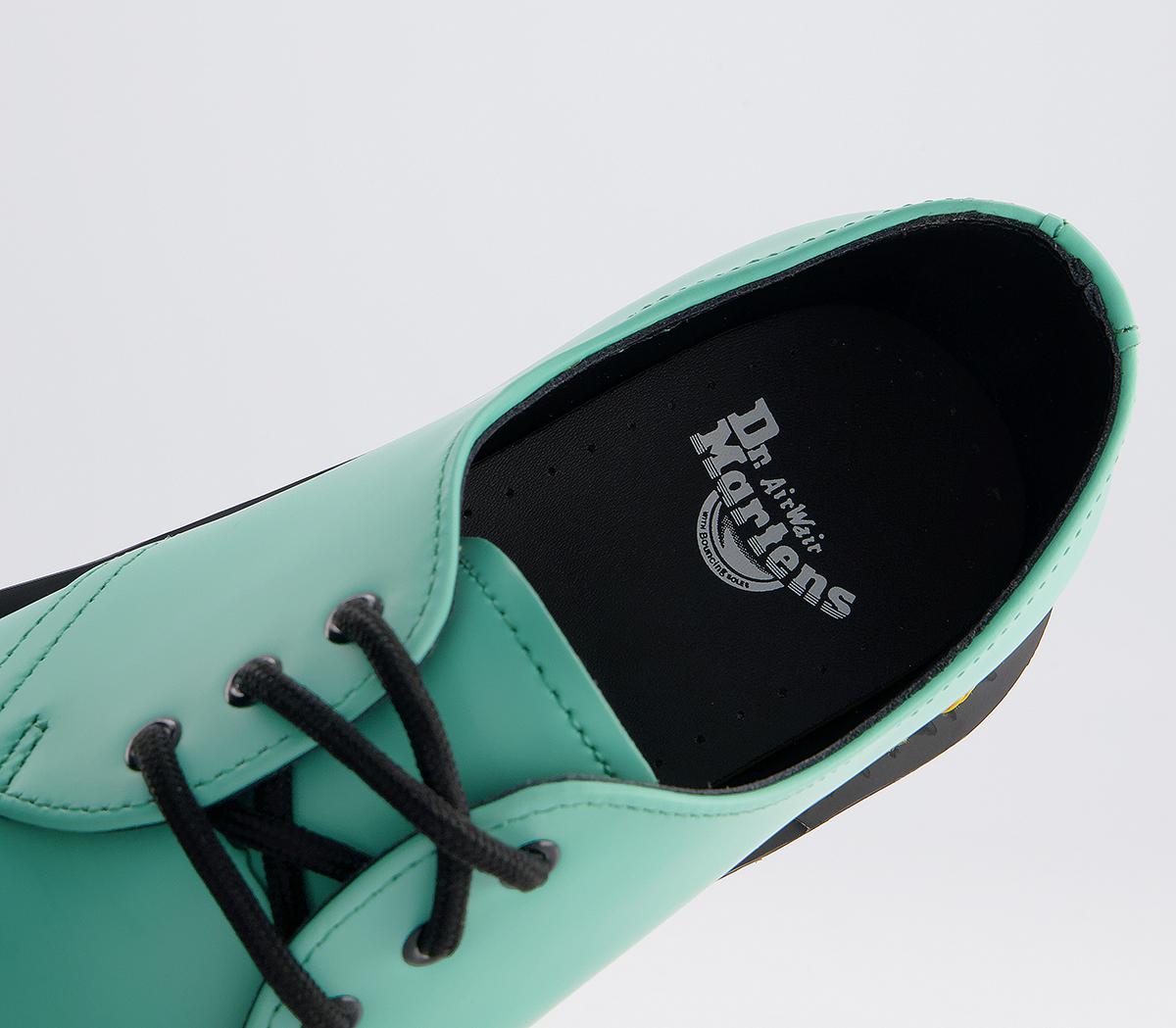 Dr. Martens 1461 3 Eyelet Shoes Dr. Martens 1461 3 Eyelet Shoes Peppermint Green