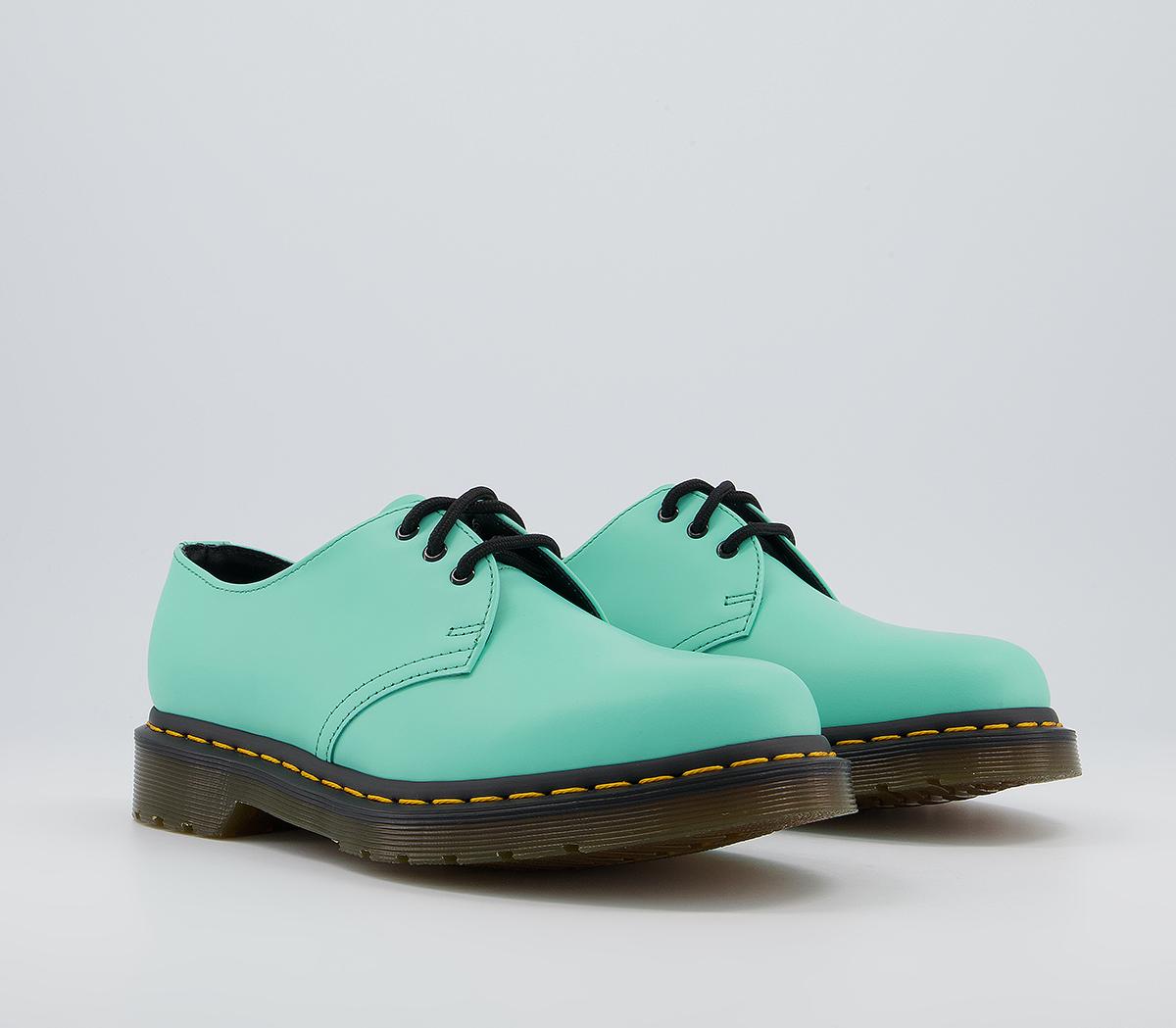 Dr. Martens 1461 3 Eyelet Shoes Dr. Martens 1461 3 Eyelet Shoes Peppermint Green