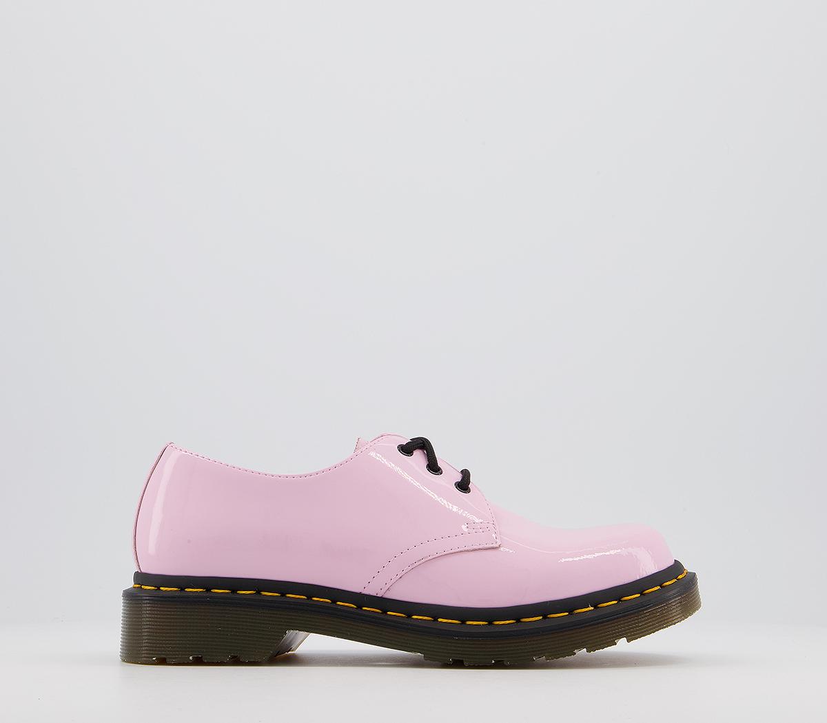 Dr. Martens 1461 3 Eye Pale Pink Patent - Shoes for Women