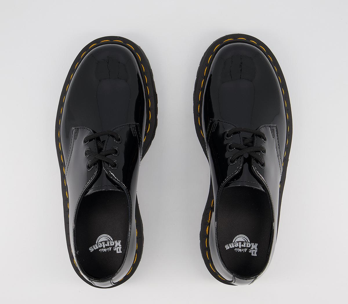 Dr. Martens 1461 Quad 3 Eye Shoes Dr. Martens 1461 Quad 3 Eye Shoes Black Patent