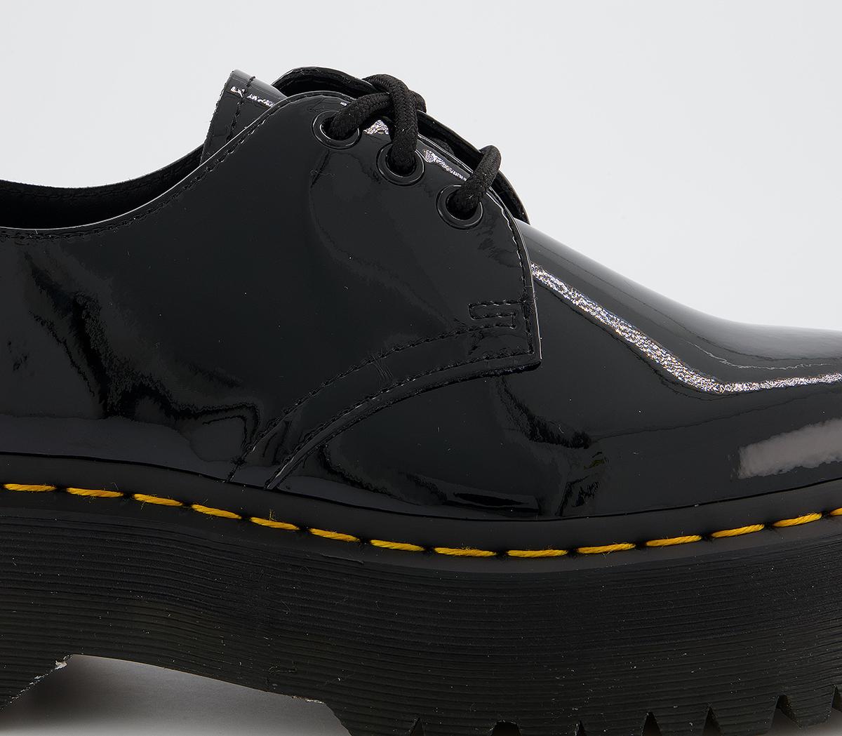 Dr. Martens 1461 Quad 3 Eye Shoes Dr. Martens 1461 Quad 3 Eye Shoes Black Patent