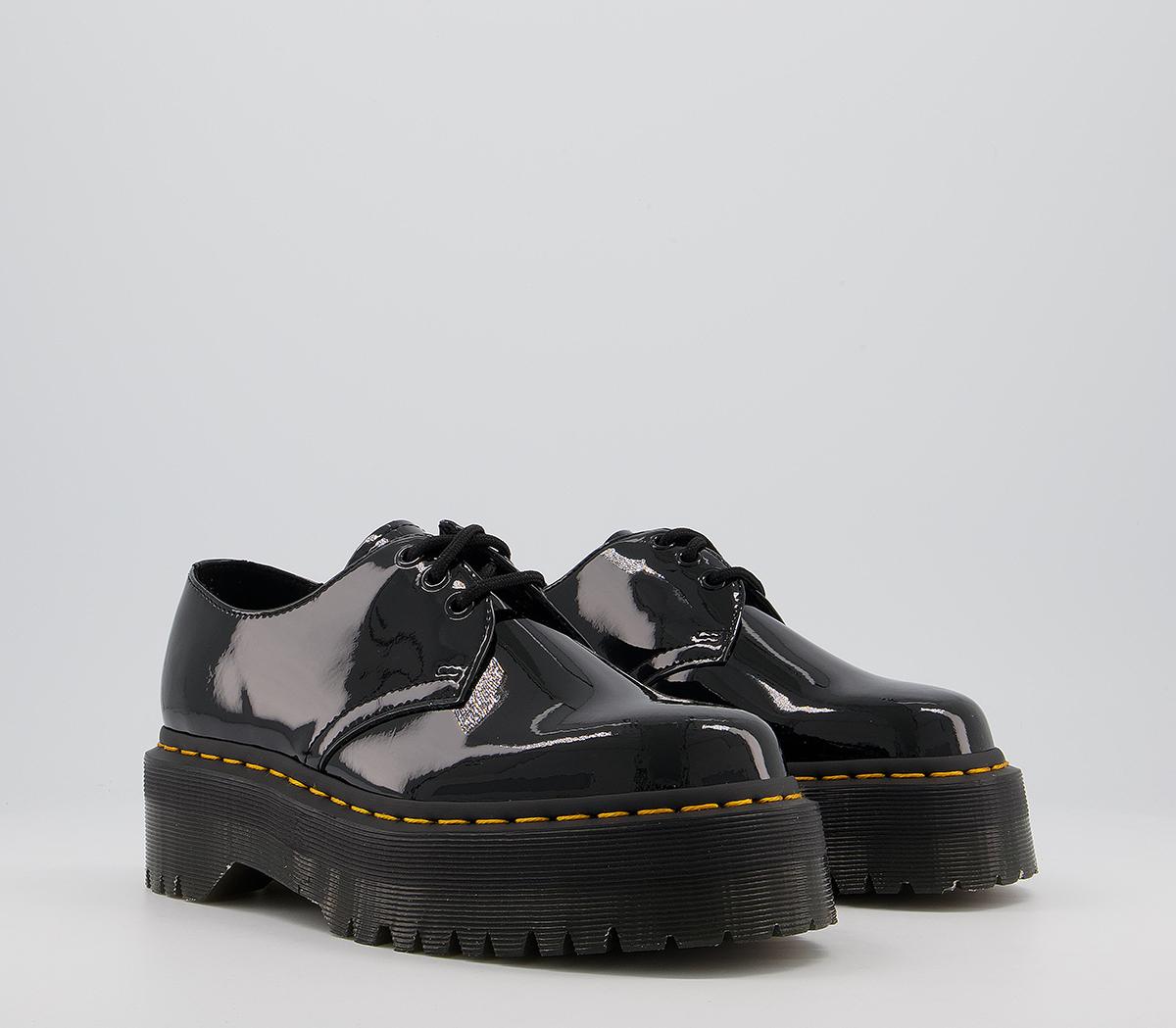 Dr. Martens 1461 Quad 3 Eye Shoes Dr. Martens 1461 Quad 3 Eye Shoes Black Patent
