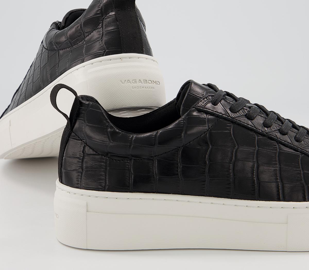 Vagabond ShoemakersZoe Platform SneakersBlack Croc