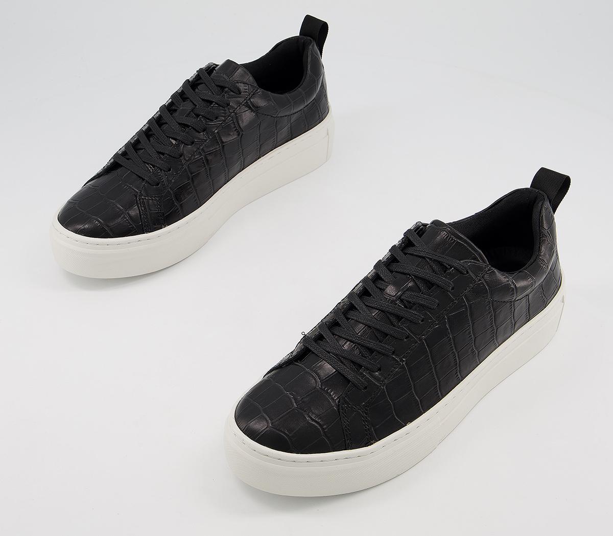 Vagabond ShoemakersZoe Platform SneakersBlack Croc