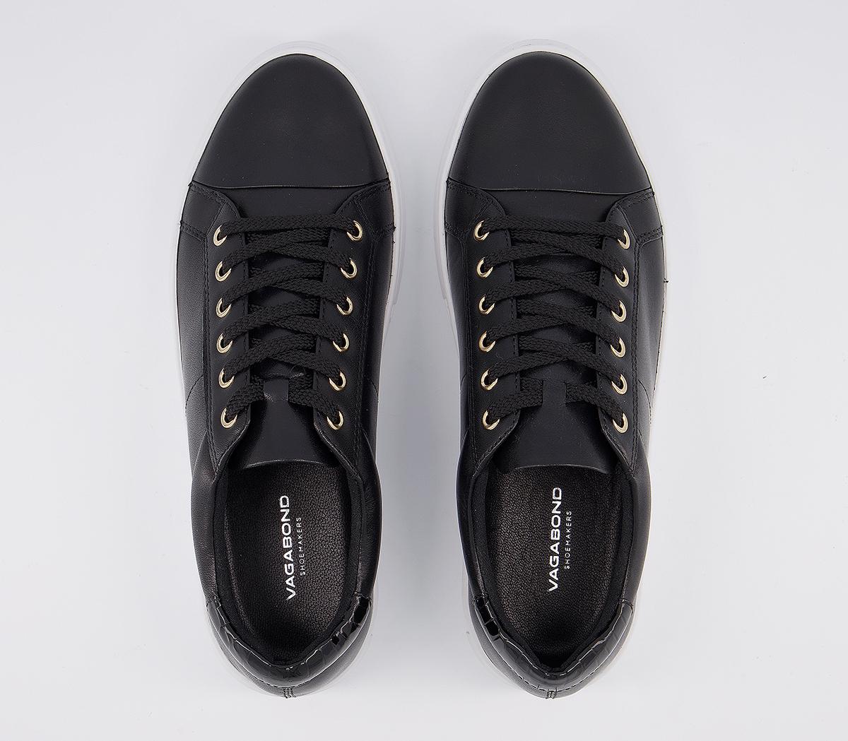 Vagabond Shoemakers Zoe Platform Sneakers Vagabond Shoemakers Zoe Platform Sneakers Black Gold