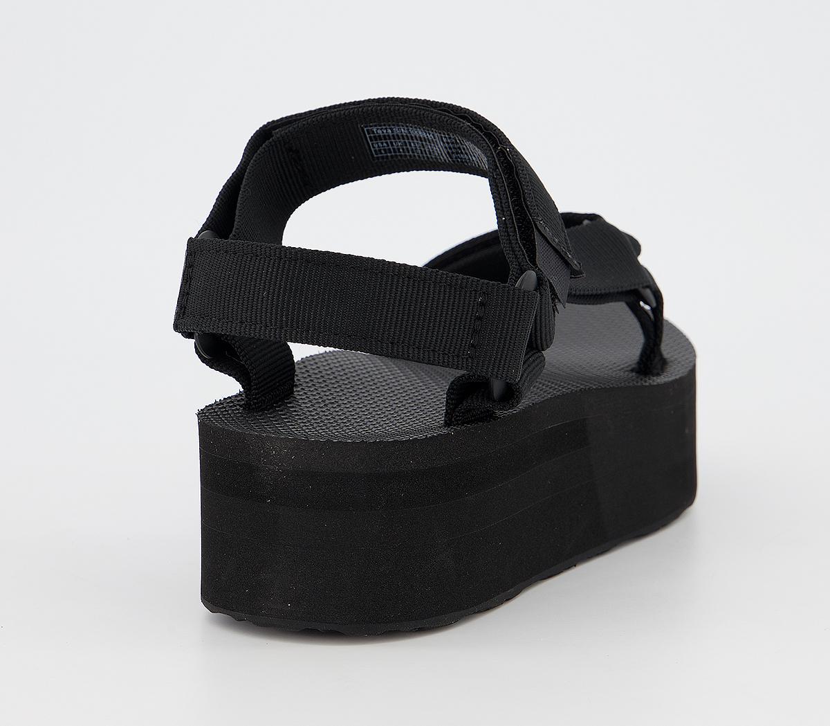 TevaFlatform Universal SandalsBlack