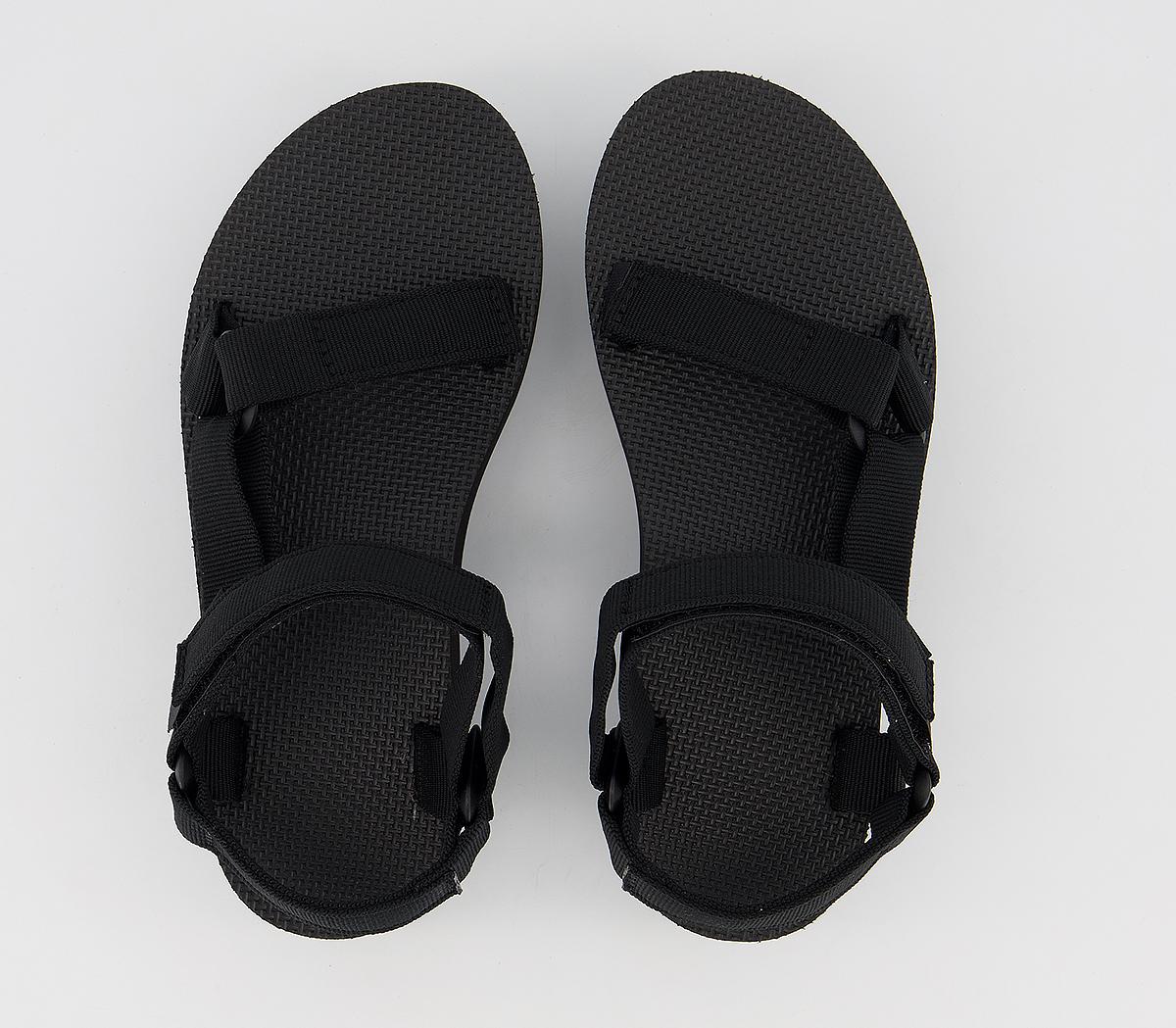 TevaFlatform Universal SandalsBlack