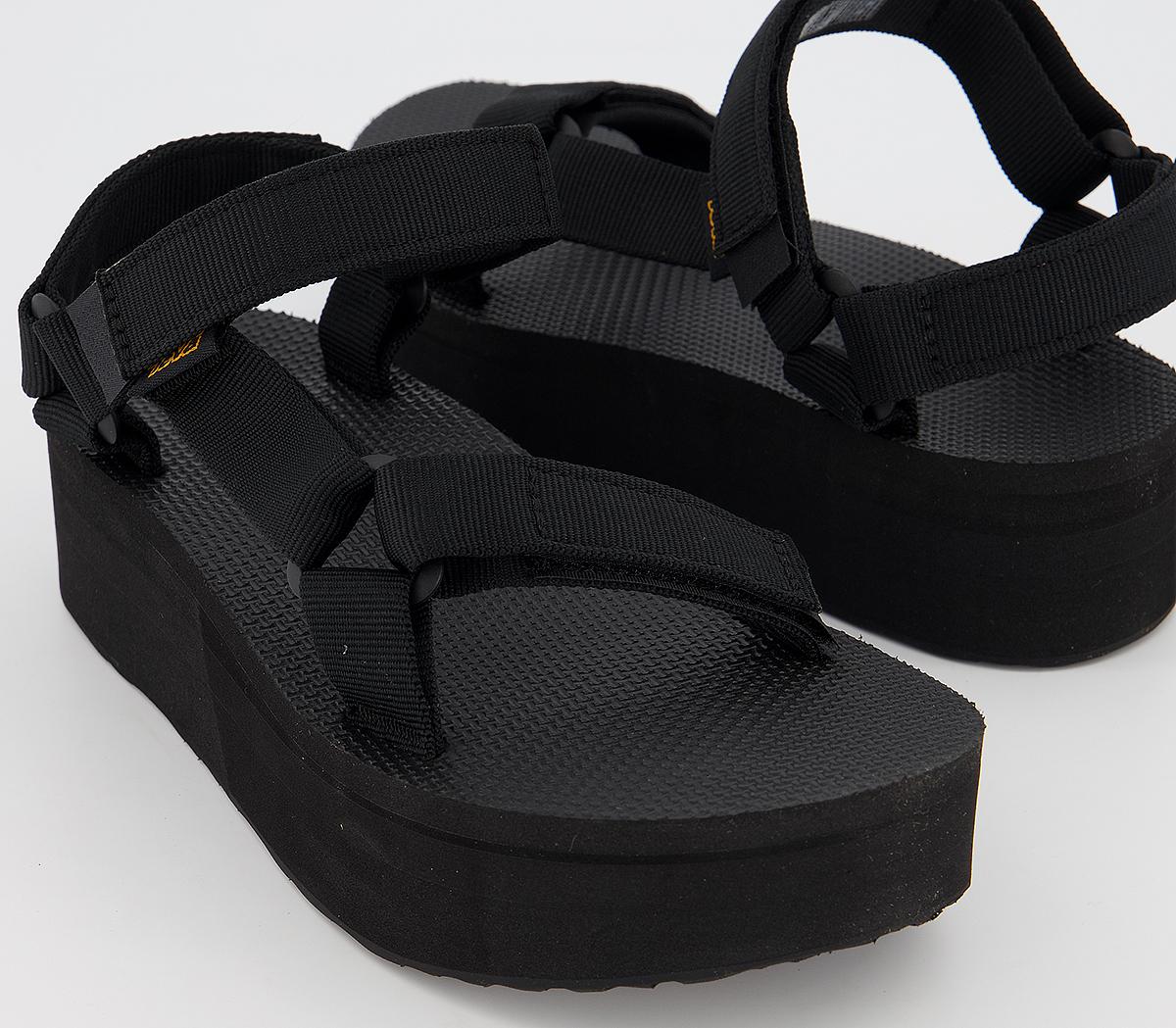 Teva Flatform Universal Sandals Black - Women’s Sandals