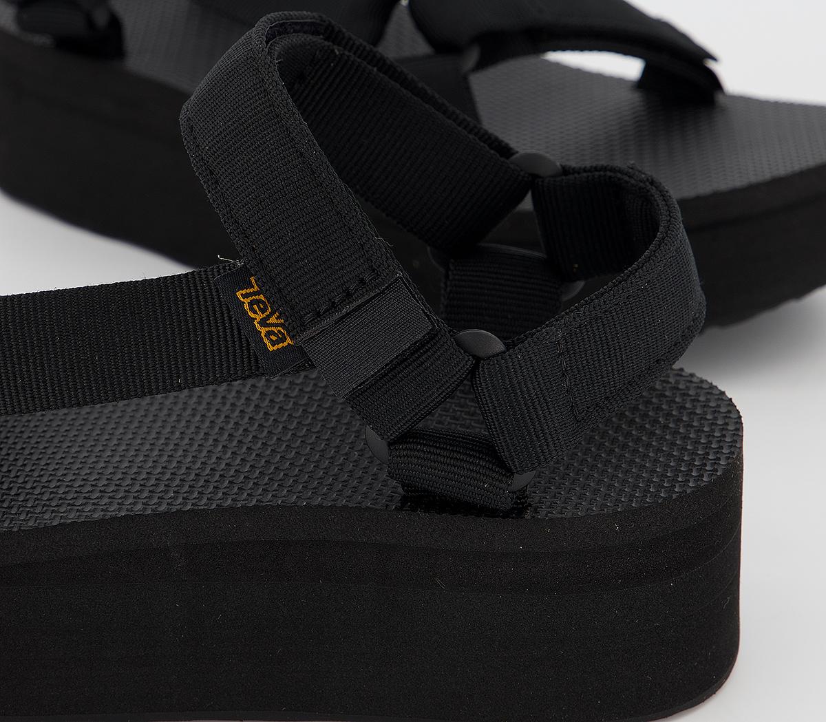 TevaFlatform Universal SandalsBlack