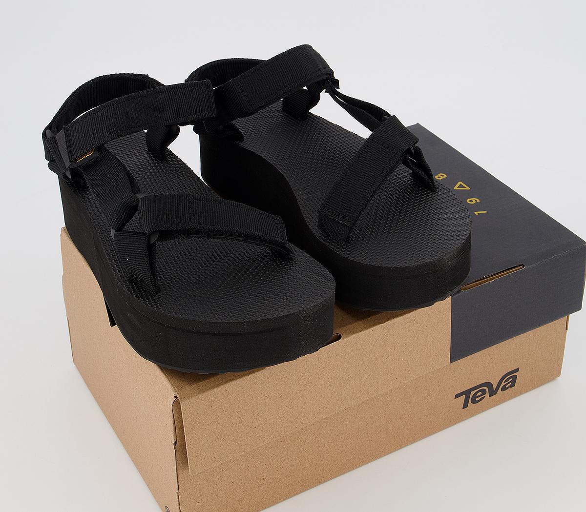 TevaFlatform Universal SandalsBlack
