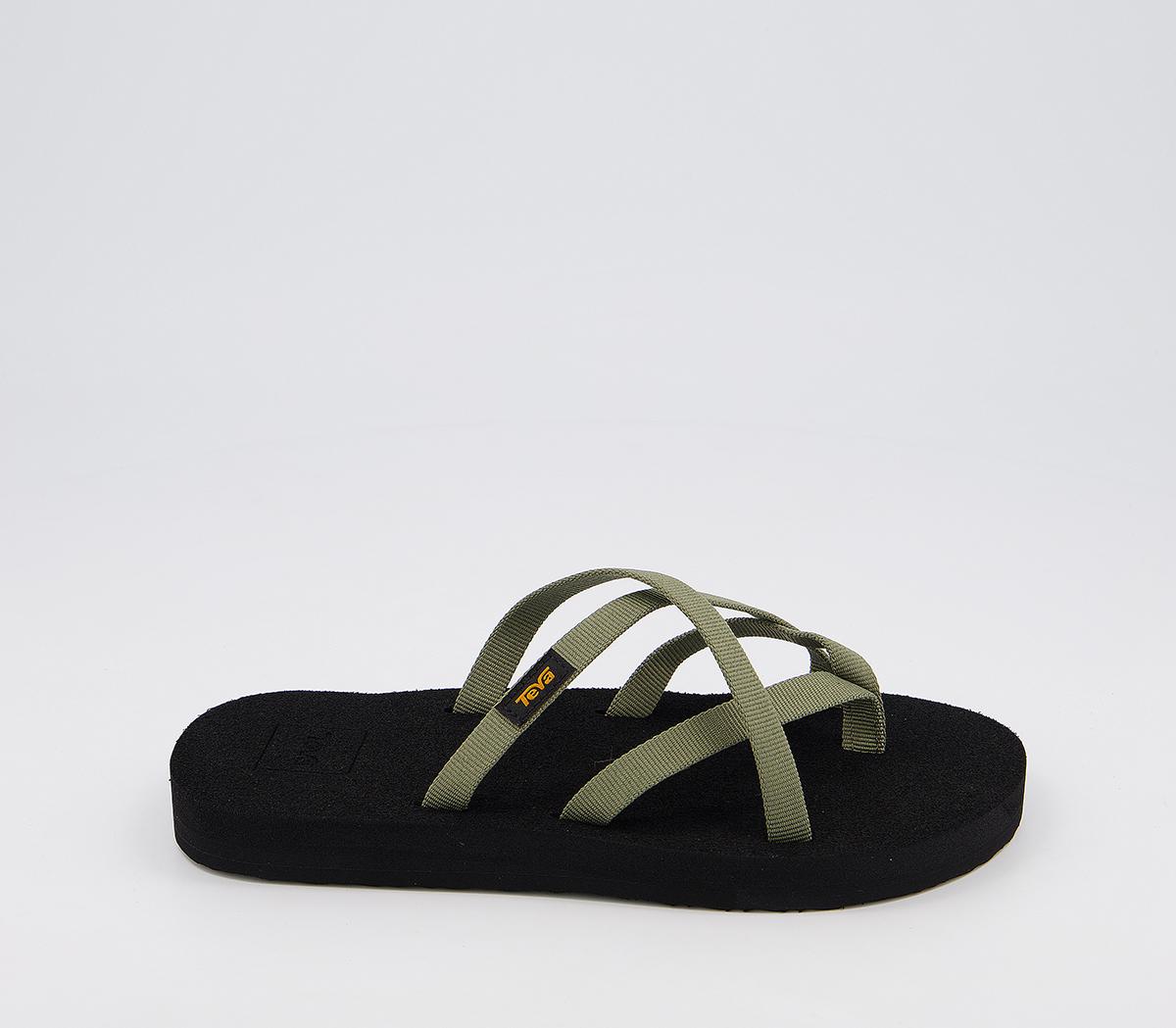 Teva Olowahu Burnt Olive - Women's Sandals