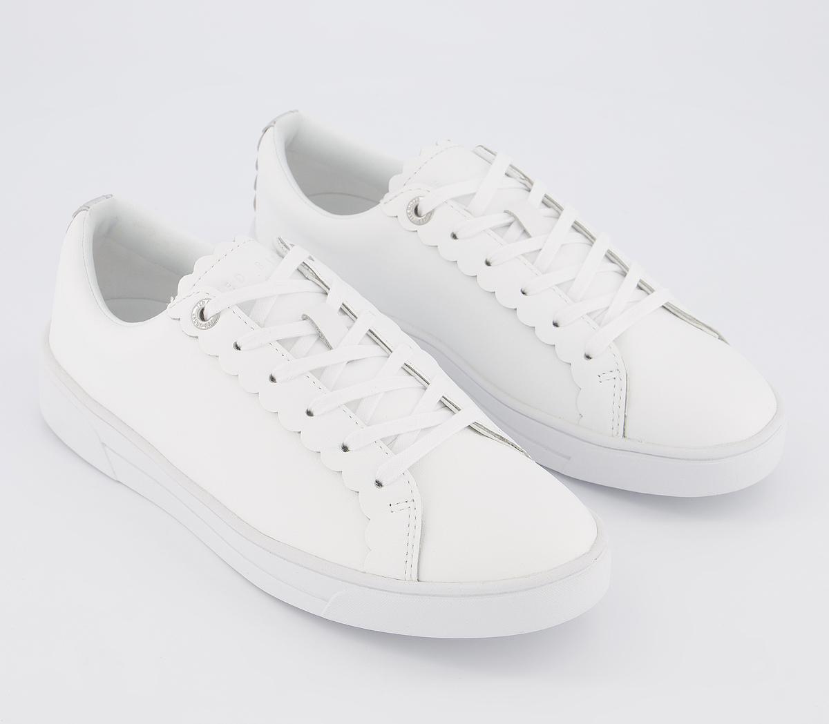 Ted Baker Tillys Trainers White - Flat Shoes for Women