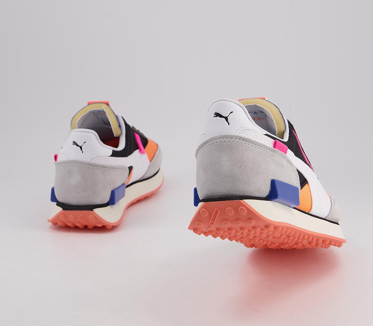 PUMA Future Rider Black Orange - Unisex Sports