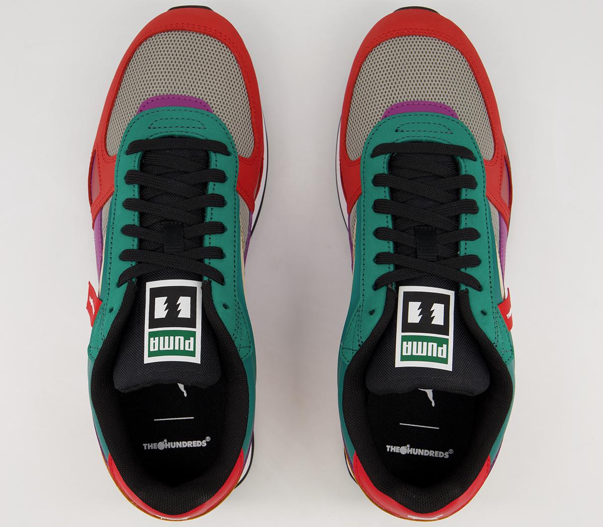 Puma Future Rider Trainers Puma Future Rider Trainers The Hundreds Molten Lava Amethyst Puma White