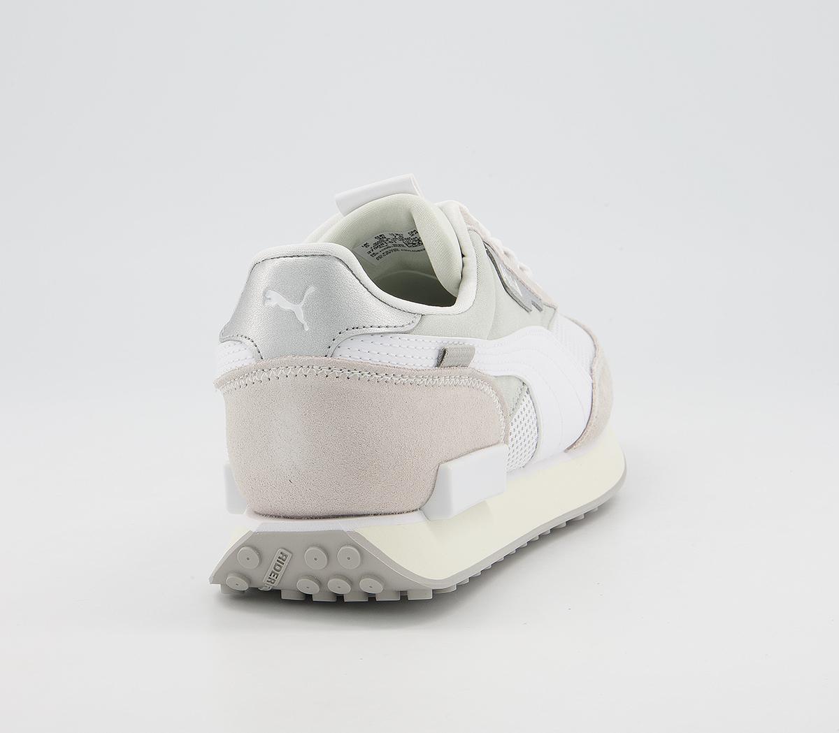 Puma Future Rider Trainers Puma Future Rider Trainers Grey Violet White Marshmallow