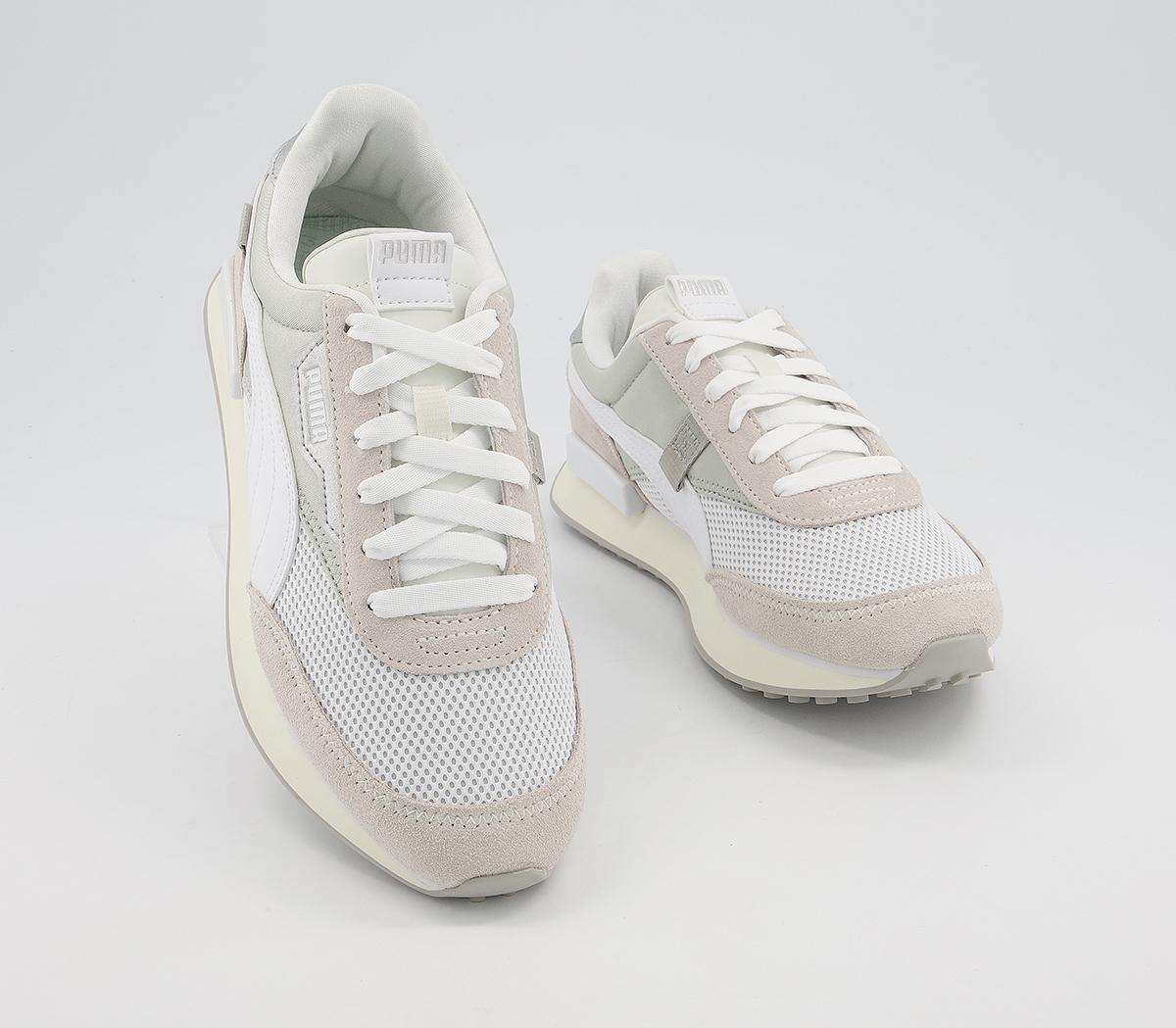 Puma Future Rider Trainers Puma Future Rider Trainers Grey Violet White Marshmallow