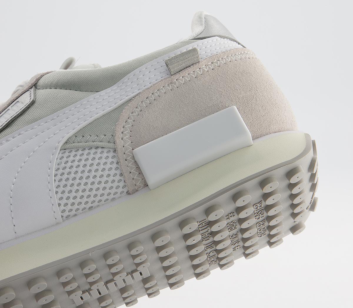 Puma Future Rider Trainers Puma Future Rider Trainers Grey Violet White Marshmallow
