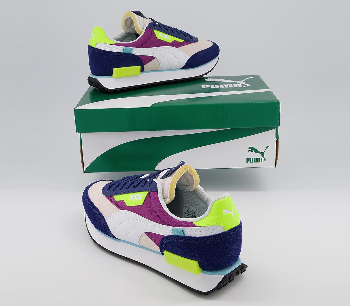 PUMAFuture Rider TrainersElektro Blue White