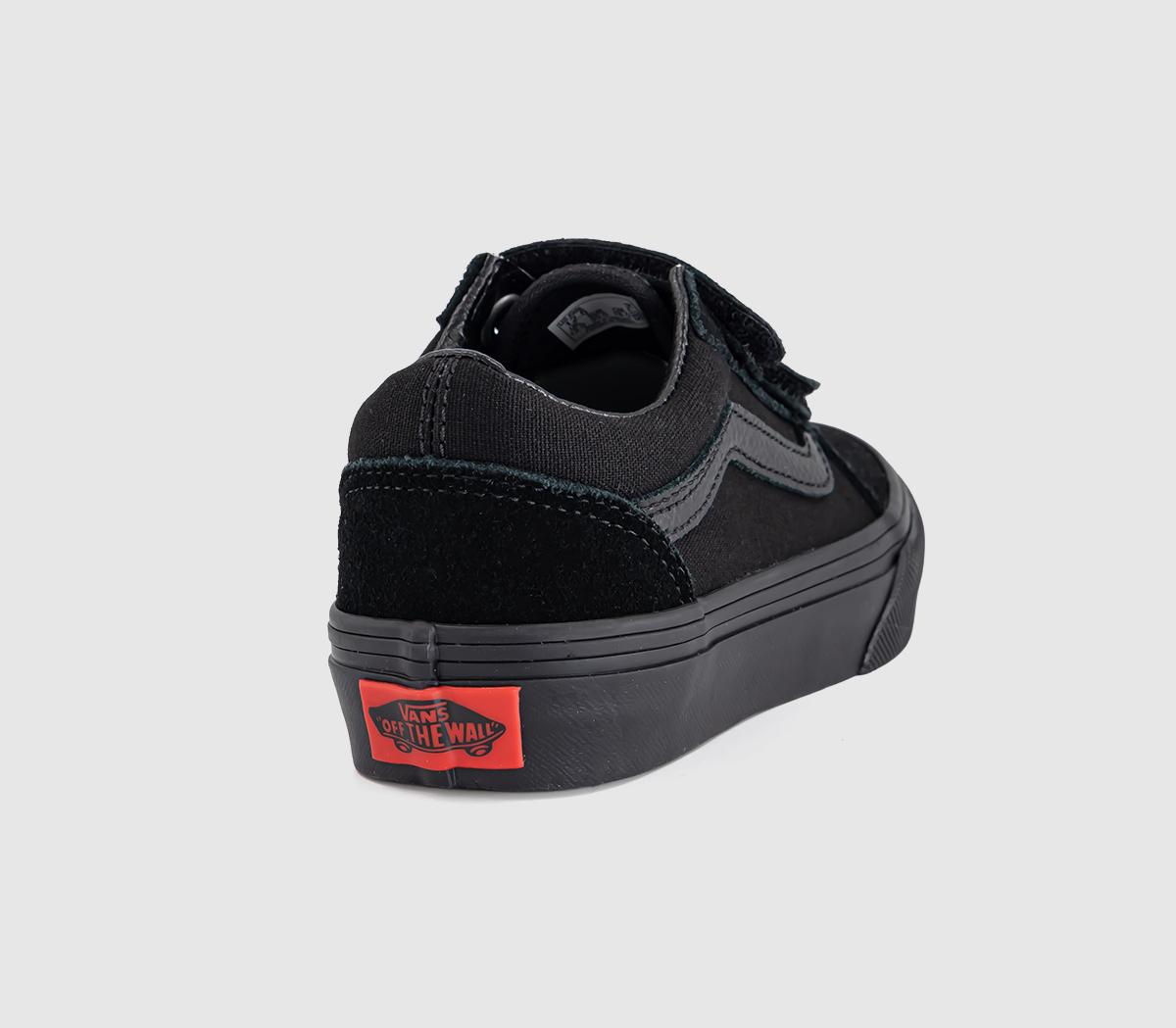 VansOld Skool V KidsBlack Mono