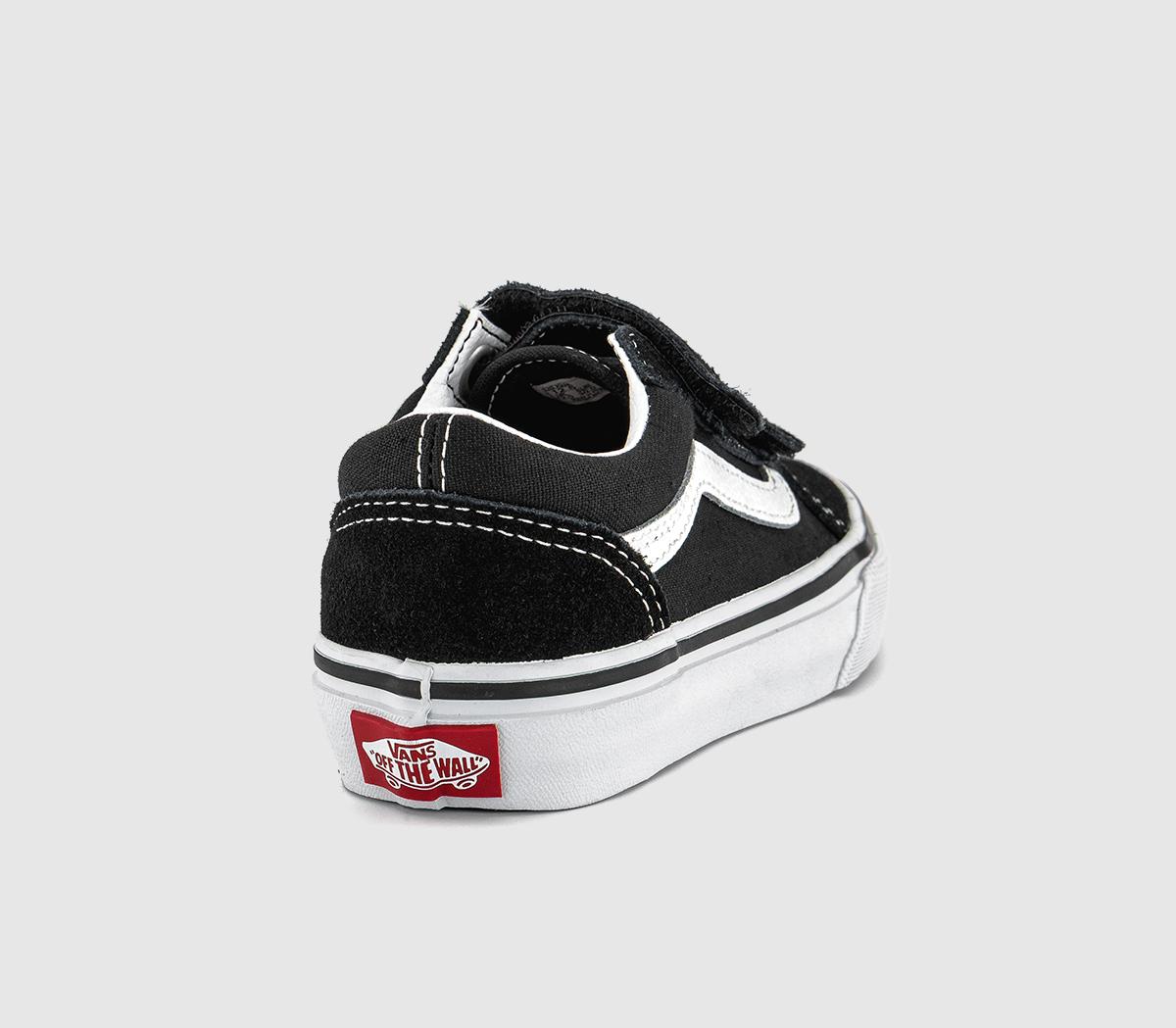 VansOld Skool V Kids TrainersBlack True White