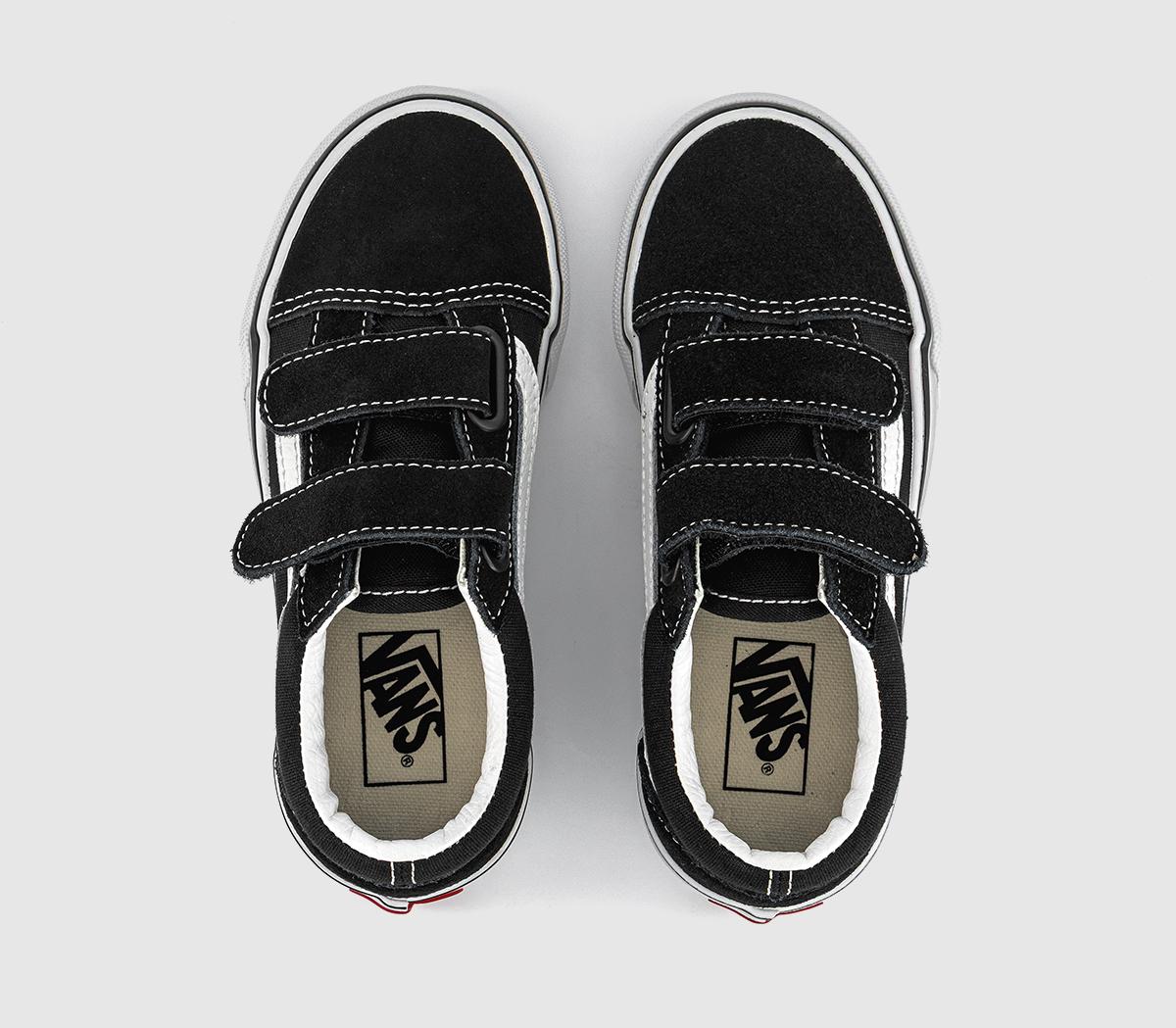 VansOld Skool V Kids TrainersBlack True White