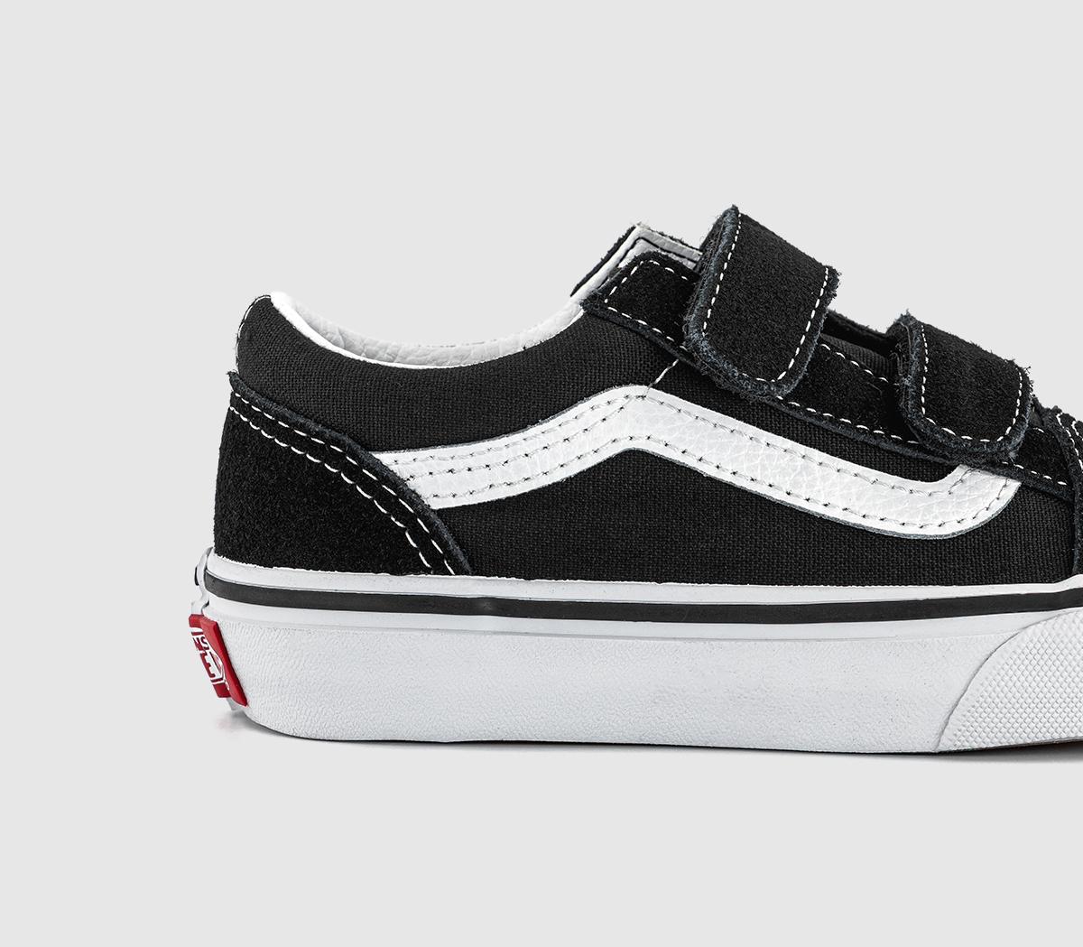 VansOld Skool V Kids TrainersBlack True White