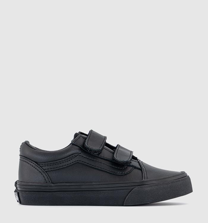 Black vans womens office hotsell