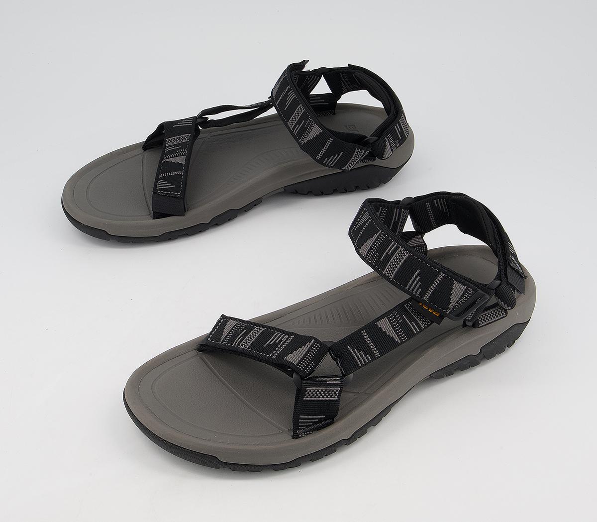 Teva Hurricane Xlt2 Sandals Chara Black Grey - Men’s Sandals