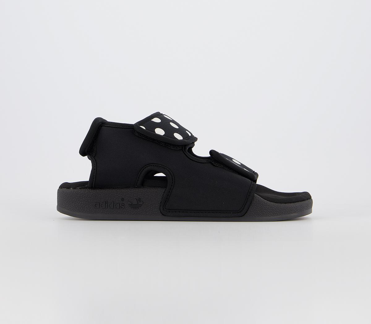 adidasAdilette Sandals 3.0Core Black White Dot