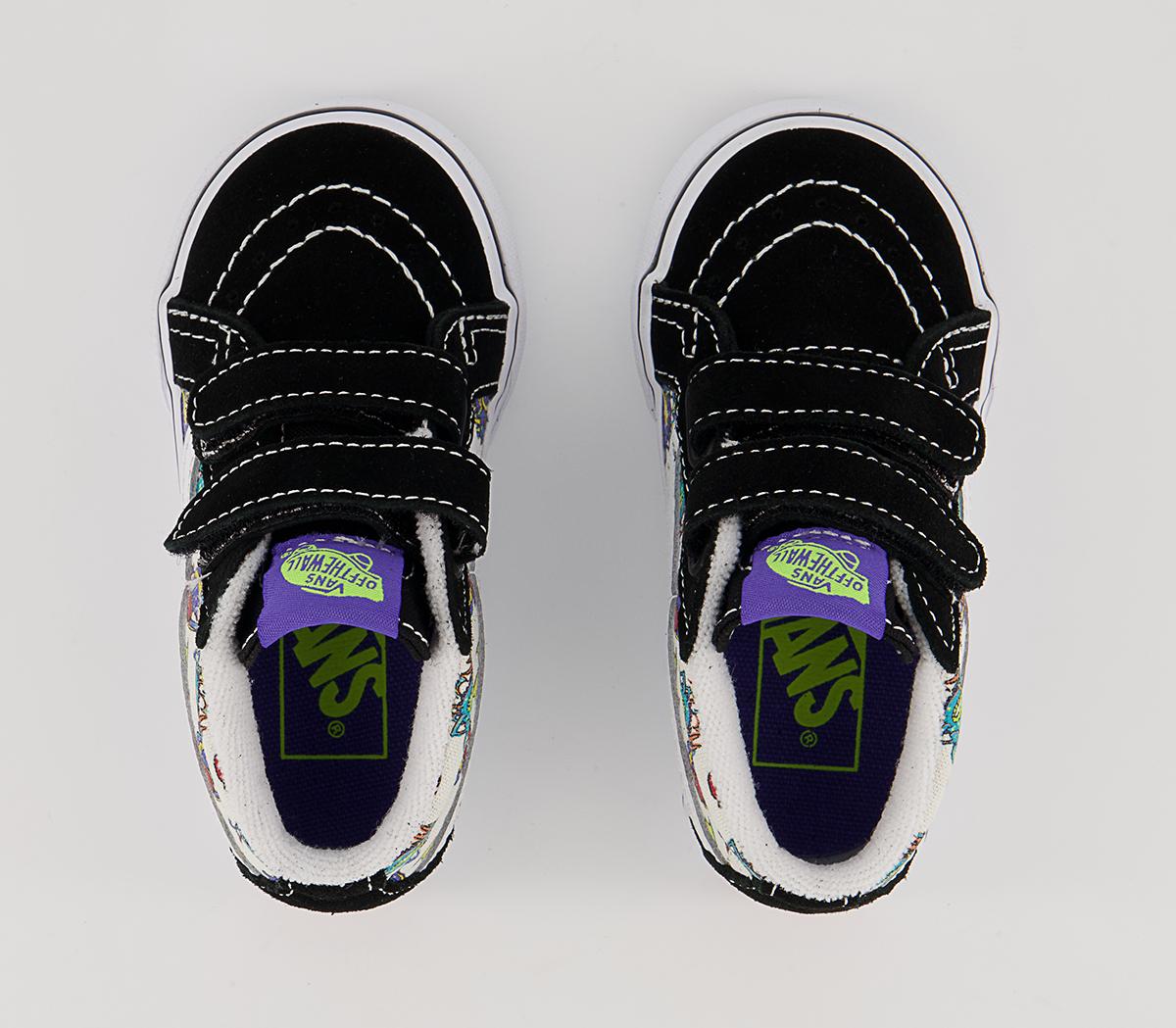 Vans Sk8 Hi Reissue Trainers Vans Sk8 Hi Reissue Trainers Skate Dragon Marshmallow
